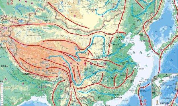 地理堪舆中的龙脉有那几条,都分布在哪里?