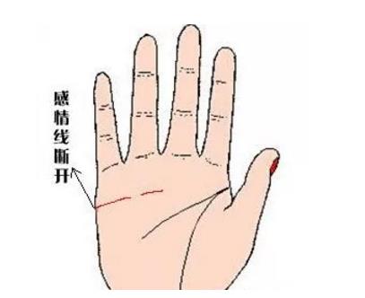 手相解读:感情线断裂,代表什么?