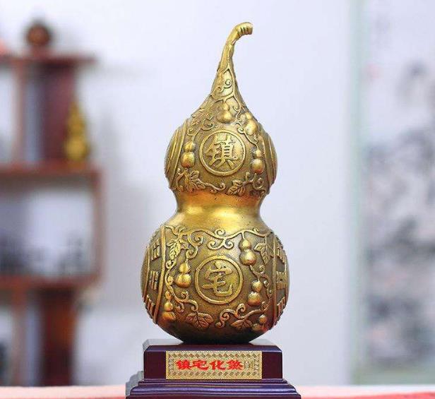 祛病,免灾,催财,化煞——铜葫芦的风水妙用。