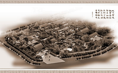 村内的井设在这种地区,有利于进财