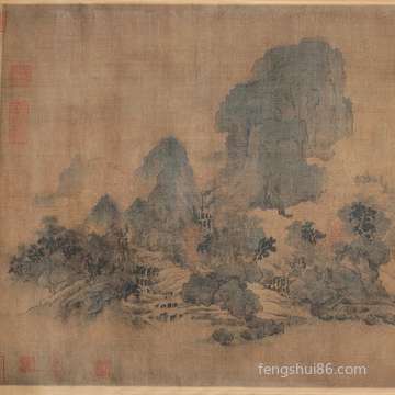 墓葬风水地照片