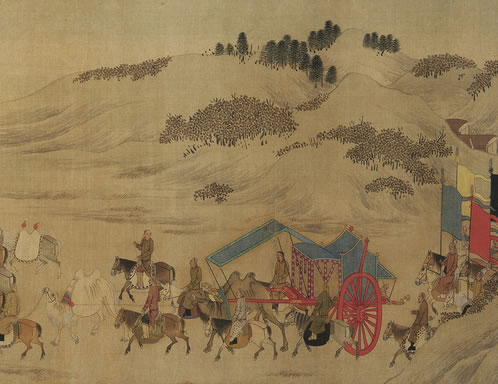 名公作逐臣,驱马拂行尘;旧国问郧子,劳歌过郢人;一川花送客,二月 | 唐·綦毋潜 送郑务拜伯