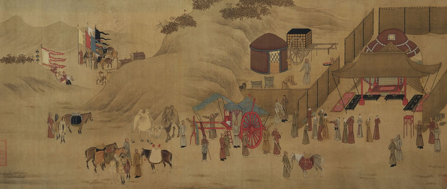 云黑雨翛翛,江昏水闇流;有风催解缆,无月伴登楼;酒罢无多兴,帆开 | 唐·白居易 西河雨夜送