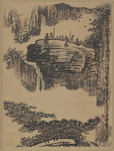 经旬不出户,懒与病相宜;璞是荆人泣,狂仍小阮痴;云寒归浦晚,菊劲 | 明·欧必元 答族叔原禹
