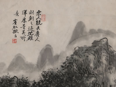 南园北园花满风,南枝与客两飘蓬;平生一点调元意,都在吟情句眼中 | 宋·李龏 梅花集句 其十
