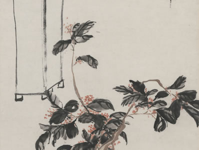 闻道桃源好避秦(苏广文),半溪山水绿萝新(杜牧);细看造物初无物 | 明·黎景义 春兴 其十