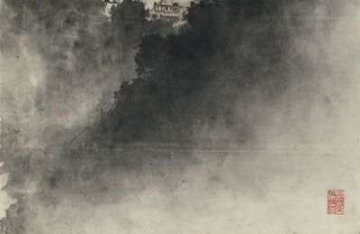 待约灯前,酴醾庭畔,衣动恐惊栖鸟;蟾影如钩,柳烟初卸,莫是此行还 | 清·丁澎 尉迟杯