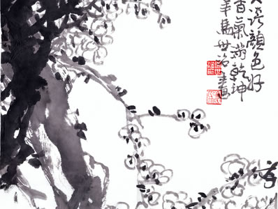 怀师不可攀,师往杳冥间;林下谁闻法,尘中只见山;终年人不到,尽日 | 唐·崔涂 寄青城山颢禅