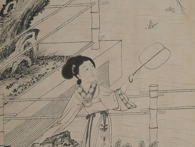 太原人中龙,有子汗必血;?跋秇苑场,歘尔电同掣;俊声亦麇至,雅非 | 明·王世贞 四十咏 其