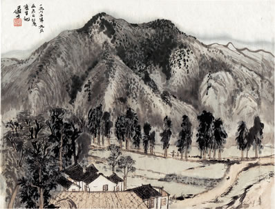 六花堆上黄茅屋,显出风神清皎;有玉树、琼枝围绕;端不让戴安道;蹇 | 清·蒋士铨 十二时慢二