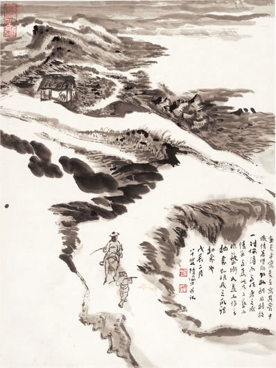 窗外飕声不歇,晓起开门四山雪;惊见黄花变玉人,粉香亸立瑶台月 | 清·戴梓 雪菊