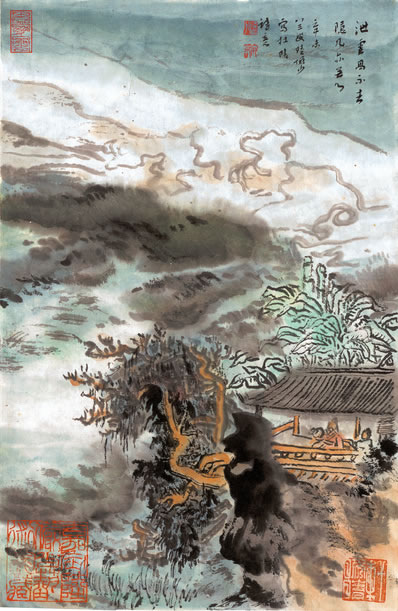 满劝黄封酒;是年年、春色长绕,径花宫柳;碧水丹山添清气,岁月兰亭 | 宋·王庚 贺新郎 寿蔡