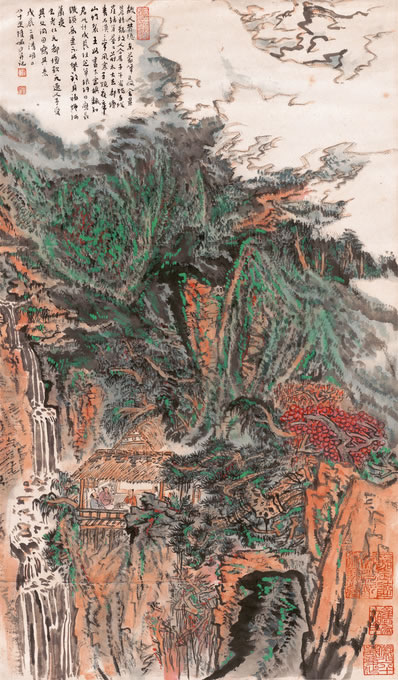 疾行不避影,却步不逃迹;拙哉守株佣,生计日以迫;翻身出樊笼,虚空 | 明·成鹫 和张子白来韵