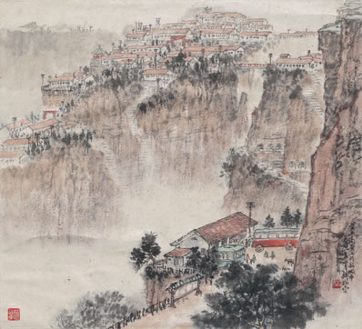 巨鳌戴蓬莱,大鲲运天池;倏忽云雨兴,俯仰三州移 | 魏晋·江回 诗
