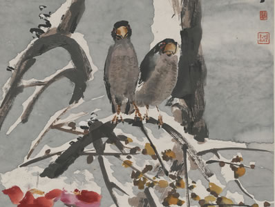 桐叶飞霜落井栏,菱花藏雪助衰颜;夜窗飒飒摇寒竹,秋枕迢迢梦故山 | 唐末宋初·刘兼 梦归故
