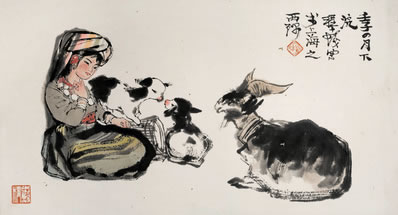 曲廊连苑吹笙道,重来暗尘都满;种石生云,移花带月,犹欠藏春庭院 | 宋·翁元龙 齐天乐 游