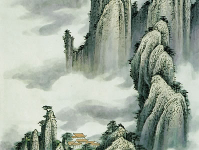 丛篁萧瑟拂清阴,贵地栽成碧玉林;尽待花开添凤食,可怜风击状龙吟 | 唐·殷文圭 题友人庭竹