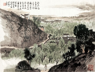 韩云浮屠多技能,祗今复见龙岩僧;高閒怀素去已久,肯向死灰求续灯 | 元·蒲道源 赠龙岩上人