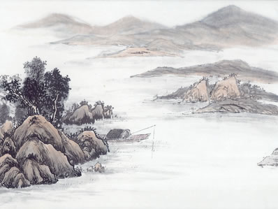 帘压南棂,湘影织烟,屐到苔深处;添一盏灯,便不蟾光,墙外翠交斜树 | 清·沈皞日 燕山亭 高