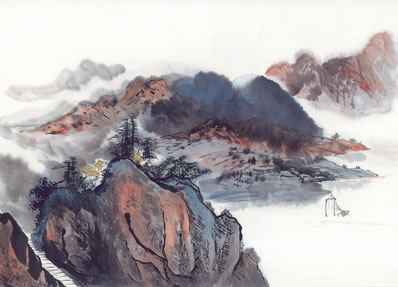几向湖边看日出,湖光山色两悠然;力耕把钓堪终老,也有滨湖数顷田 | 明·王樵 洮湖纪兴 其