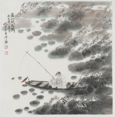 忽见清明在客边,可堪形影自相怜;忆寻芳草江南好,谩惜馀花乱后妍 | 明·殷奎 清明有怀公武