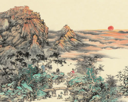 走马归来,西陵下、斜阳满树;回首处、酒垆犹在,河山非故;久客不知 | 明末清初·胡介 满江红