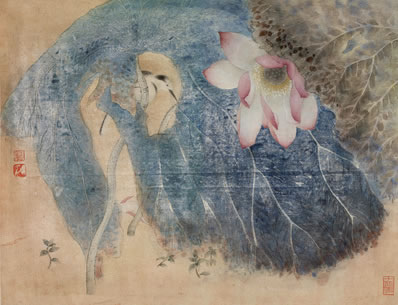 兴来无远近,吾得及春游;江月随人影,山光落钓舟;树交花两色,石横 | 宋末元初·于石 春游集
