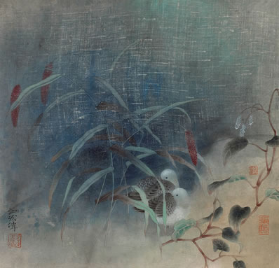短发飒西风,暮角声中,翛然独立;脱叶孤峰,露苍红石骨;万里关山人 | 清·王策 尾犯 冬晚登