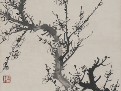 抛尽明珠,听乍歇吴歌,碧天无际;花开并蒂;正白雨才过,红妆如洗 | 清·左锡嘉 双头莲 并