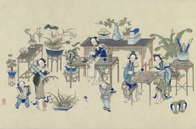 白河日赤沙吐云,人喧吏閧迎神君;三月万花拥车入,满城竹马儿童出 | 明·李梦阳 白河篇送李