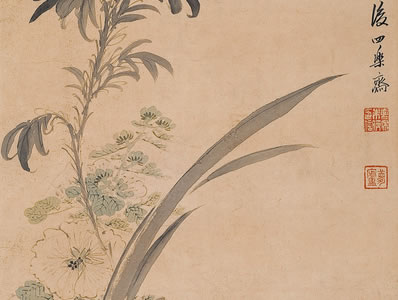 酒垆邈;往事重提乍阁;银塘外、水涨花深,亭筑乡名映红药;羊肠催梦 | 清·徐釚 兰陵王 灯下