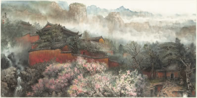 王君书宗虞永兴,亦复钩勒赵吴兴;吴兴手迹逞姿媚,细筋安得如秋鹰 | 清·朱景英 题亡友王西