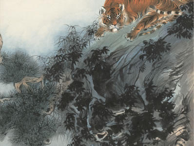怪底东风恶,寒威透客衣;捲帘云接地,撩乱雪花飞 | 明·于谦 暮景