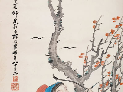 烟雨晚晴天,零落花无语;难话此时心,梁燕双来去;琴韵对薰风,有恨 | 唐·魏承班 生查子