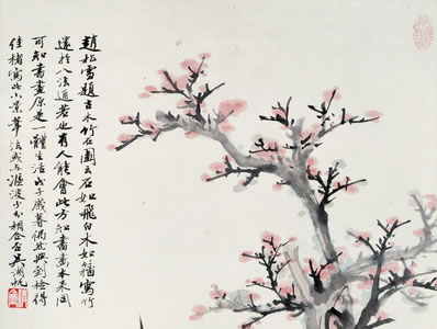 春草蔼碧色,春泉流白云;时觅渔樵侣,行穿麋鹿群;览古发长啸,寻幽 | 明·袁华 题张复初所藏