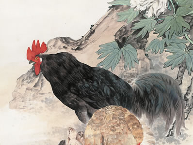 芳树结根,乃在上林间,吐朱华兮葳蕤;上有云霞照耀华姿,下有湛湛之 | 明·胡直 芳树