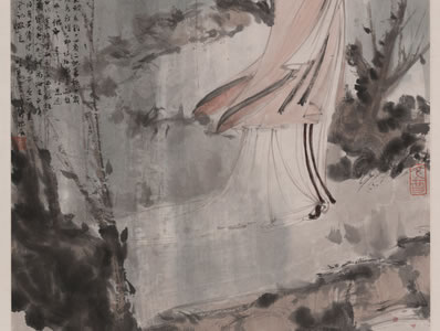 怅人生如寄,禁几度,暮秋天;看黄菊丹枫,白蘋红蓼,斗媚争妍;江郎 | 清·袁寒篁 木兰花慢