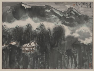 风香月影雪肌肤,朔客晴窗看画图;江北江南数千里,梦魂何处觅西湖 | 元·宋褧 墨梅(为李华