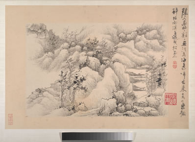 蜀魄啼时清血流,断云荒树不堪愁;山禽不管人间事,也向春风自白头 | 元末明初·张以宁 题画
