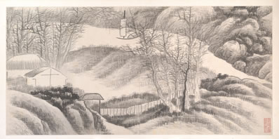 秋容围屋,诗声谁读;伴黄花,绕疏篱、几竿修竹;插架秘图书,博览堪 | 清·顾太清 惜黄花 题
