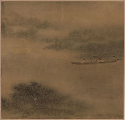 十里平堤堤上道,夕阳低送鸣镳;越溪春水碧于绡;茏葱芳草,软逞玉骢 | 近现代末当代初·袁荣法