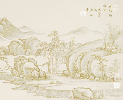 淼淼孤村断垄,只浪花翻舞;疏檠自绿,茅檐伴人住;休问红糯黄粱,总 | 清·陈维崧 解蹀躞