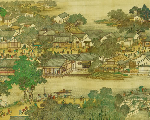翡翠开笼,茱萸锁匣,江头叫断林鸦;梦华胥佳日,错认京华;邗沟榻下 | 清·曹尔堪 金菊对芙蓉