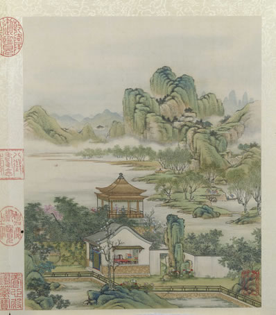 归装何晼晚,落帆天际,云树及冬晴;故人欣握手,寄我新词,属和到春 | 清·查慎行 渡江云