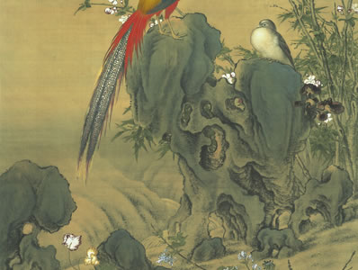 金井栏边见羽仪,梧桐枝上宿寒枝;五陵公子怜文彩,画与佳人刺绣衣 | 唐·滕潜 杂曲歌辞 其