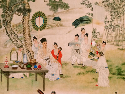 梅花新霁后;正锦样华堂,一时装就;洞房花烛深深处,慢转铜壶银漏 | 宋末元初·赵文 玉烛新