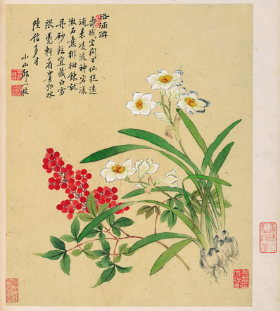神岳排霄起,飞峰郁千寻;寥笼灵谷虚,琼林蔚萧森;羊生标美秀,弱冠 | 魏晋·羊权 萼绿华赠诗