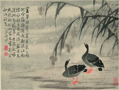 老年少忻豫,况复病在床;汲水置新花,取慰此流芳;流芳秪须臾 | 宋·王安石 新花