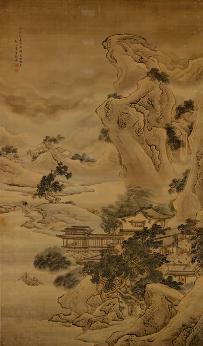 记幽坊唤酒,佳节试灯,翠屏新曲曾顾;冶叶柔情,媚香妙谱;小影华年 | 清·周之琦 望湘人 石