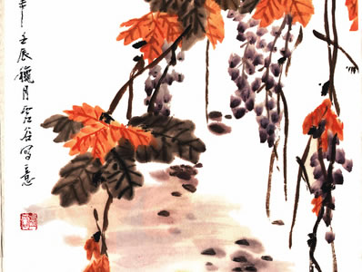 庭际何所有,离离花药苗;自闻秋夜雨,不复种芭蕉 | 清·赵执信 明边华泉尚书有诗云庭际何所